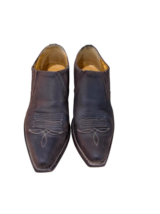 FH Senka Handcrafted Limited edition Western Cowboy leathern Ankle Boots Men 8. main image 12